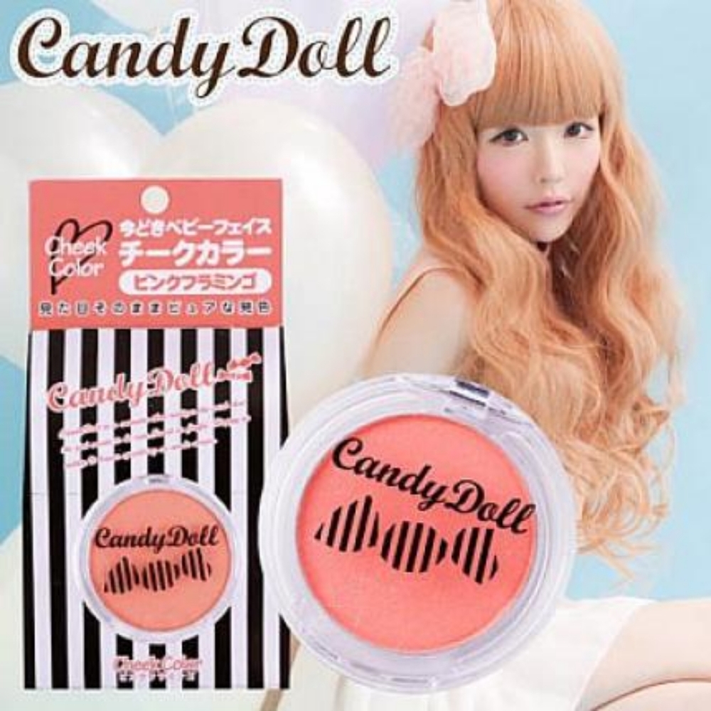 Candy dolls blush pink flamingo
